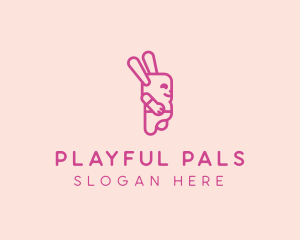 Pink Chubby Bunny logo