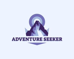 Adventure Mountain Peak  logo design