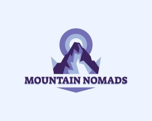 Adventure Mountain Peak  logo design