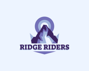 Adventure Mountain Peak  logo design