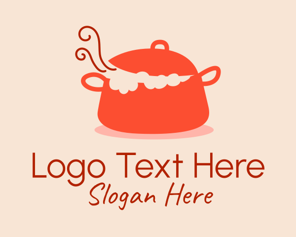 Steaming logo example 2