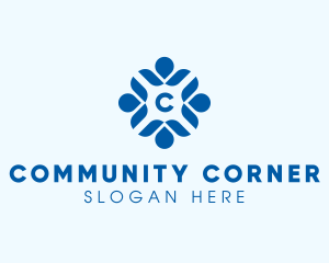 People Community Charity logo design