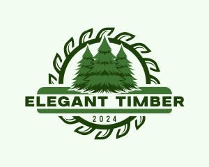 Timber Wood Cutter logo