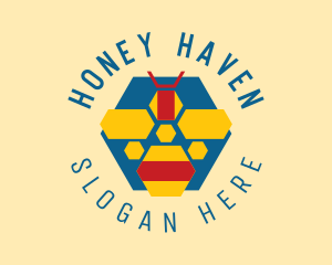 Natural Bee Hive logo