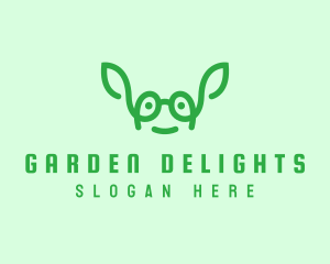 Cute Plant Elf logo design