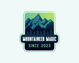 Mountaineer Summit Wilderness logo design