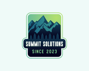 Mountaineer Summit Wilderness logo design