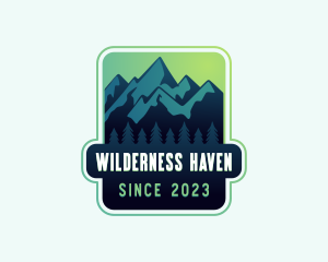 Mountaineer Summit Wilderness logo design