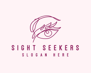 Beauty Eye Salon logo design