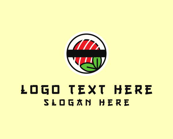 Sushi Stall logo example 4