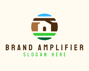 Rural House Property Logo