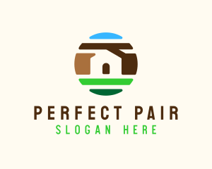 Rural House Property Logo