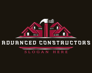 Roof Remodel Residence logo design