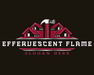 Roof Remodel Residence logo design