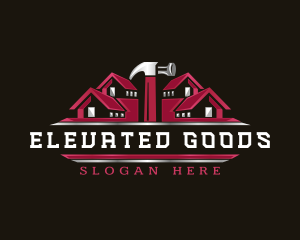 Roof Remodel Residence logo design