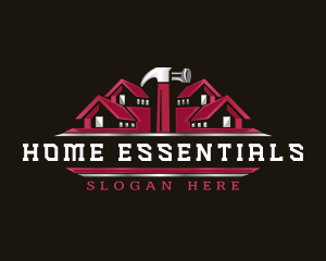 Roof Remodel Residence logo design