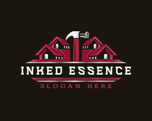 Roof Remodel Residence logo design