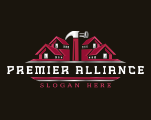 Roof Remodel Residence logo design