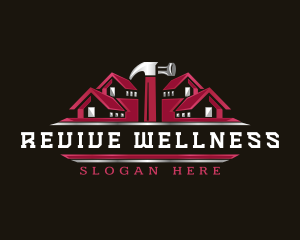 Roof Remodel Residence logo design