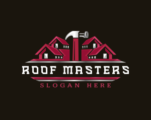 Roof Remodel Residence logo design