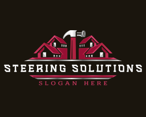 Roof Remodel Residence logo design