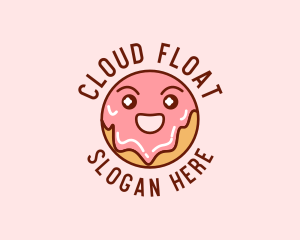 Happy Sweet Donut logo design