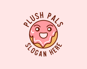 Happy Sweet Donut logo design