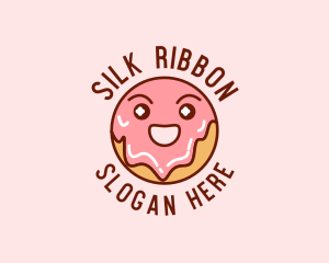 Happy Sweet Donut logo design