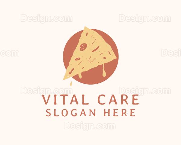 Pizza Fast Food Restaurant Logo