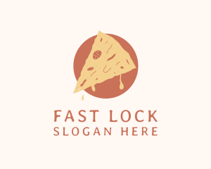 Pizza Fast Food Restaurant logo design