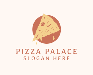 Pizza Fast Food Restaurant logo design
