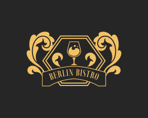 Wine Bistro Diner logo design