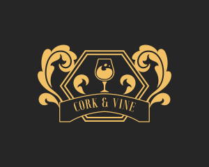 Wine Bistro Diner logo design