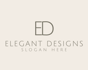 Elegant Company Branding logo design