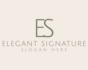 Elegant Company Branding logo design