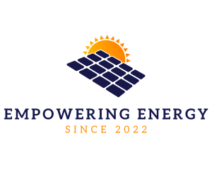 Solar Panel Energy logo design