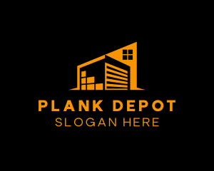 Warehouse Inventory Depot logo design