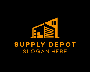 Warehouse Inventory Depot logo design