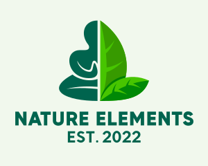 Yoga Nature Fitness  logo design