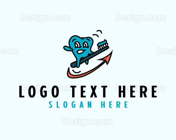 Dental Hygiene Toothbrush Logo