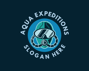Scuba Diving Mask logo