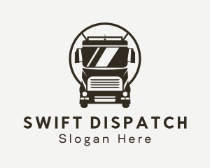 Trailer Trucking Vehicle logo