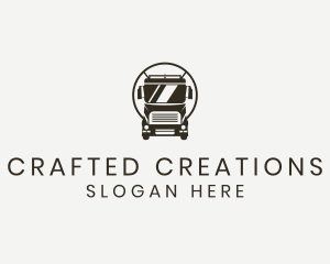 Trailer Trucking Vehicle logo design