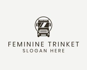 Trailer Trucking Vehicle logo design