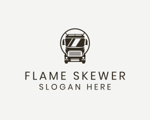 Trailer Trucking Vehicle logo design