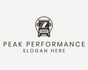 Trailer Trucking Vehicle logo design