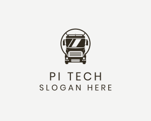 Trailer Trucking Vehicle logo design