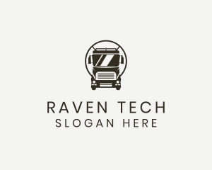 Trailer Trucking Vehicle logo design