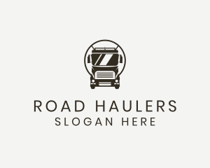 Trailer Trucking Vehicle logo design