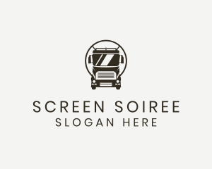 Trailer Trucking Vehicle logo design